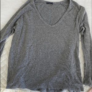 BRANDY MELVILLE GREY SWEATER SHIRT